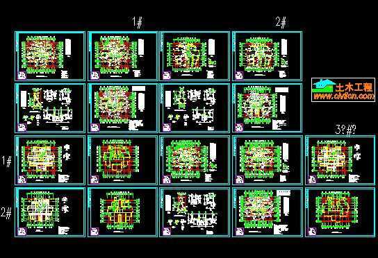 ĳʹ㳡1-3#¥ṹʩͼ