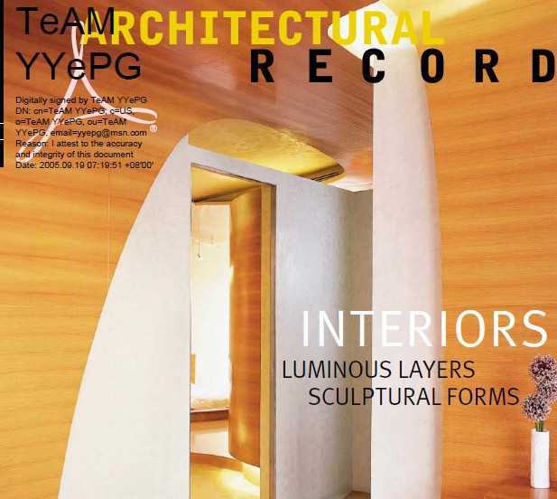 Architectural.Record.2005-09.-.Sep.2005.-.Interiors