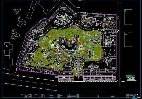 ĳ����С����԰��ʩ��ͼ