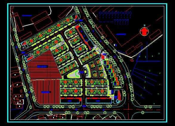 ĳ��԰С���滮��ƽ�沼��ͼ