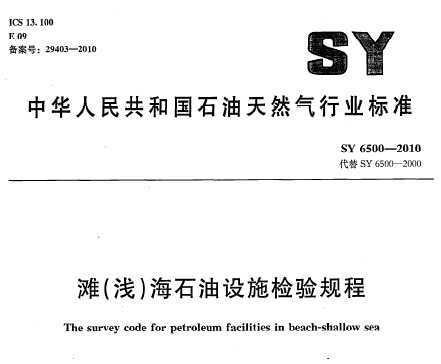 SY 6500-2010 ̲ǳʯʩ