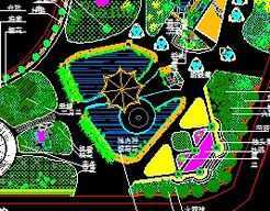 ��԰CADʩ��ƽ��ͼ