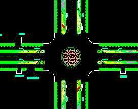 ���е�·�̻�ƽ��ͼ