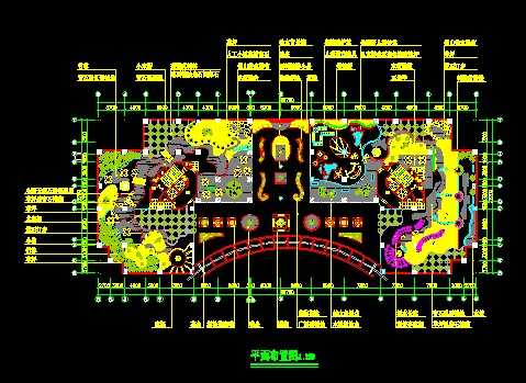 �ݶ���԰ƽ�沼��ͼֽ