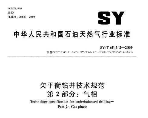 SY/T 6543.2-2009 Ƿƽ꾮淶 2֣