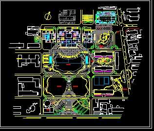 ĳ��ѧУ԰�滮���ͼֽ