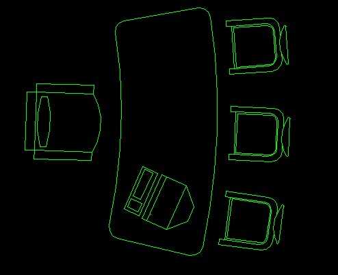 cad�칫��ƽ��ͼ