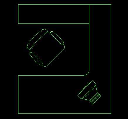 cad�칫��ƽ��ͼ