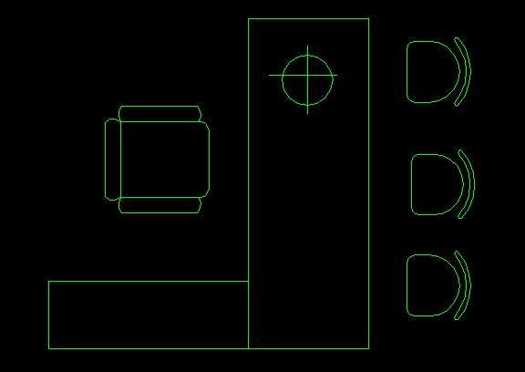 cad�칫��ƽ��ͼ