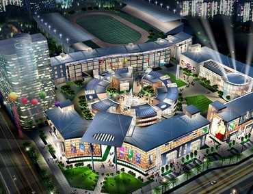 ĳ��ҵ�㳡����ʩ������ͼ