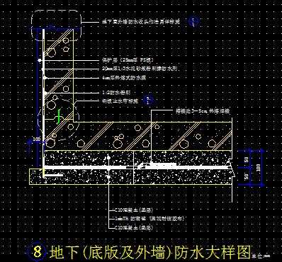 ����(�װ漰��ǽ)��ˮ����ͼ