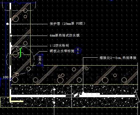 ����(�װ漰��ǽ)��ˮ����ͼ