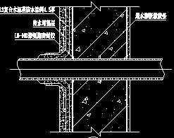 �����Ҵ�ǽ�ܽڵ��ˮͼ