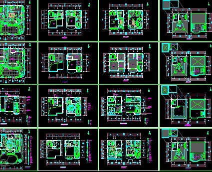 ��԰��������cadװ��ʩ��ͼ