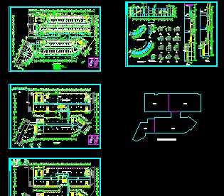 ĳ��ҵ�㳡�����ۺ�¥����ʩ��ͼ