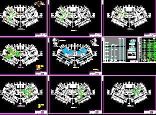 ʮ�Ų�סլ��������ʩ��ͼֽ