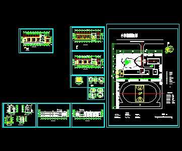 ĳСѧ�����ѧ¥����ʩ��ͼ