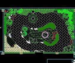 ĳ������һ���ݶ���԰�̻�ʩ��ͼ