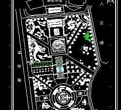 ĳѧУ��ѧ¥��㳡�̻��ܹ滮ƽ��ͼ