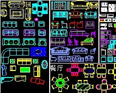 CAD���ڼҾ�ͼ��