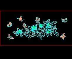 �����뻨װ��CADģ��