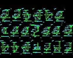 ������ת��ͷCAD��װ�ڵ������׼ͼ��