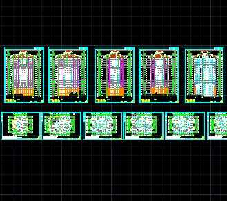 ĳ��ʽסլ���̽���ʩ��ͼ