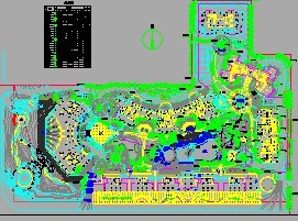 �Ƶ�԰���̻���ľ������ƽ��ͼ