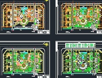 ĳ԰�ֹ㳡ʩ����ͼ