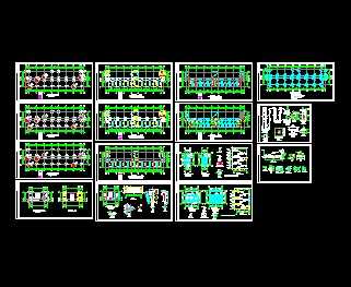 ĳ����ܽṹ�칫¥ʩ��ͼ