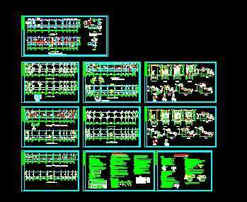 ĳ��ܽṹ�칫¥ʩ��ͼ