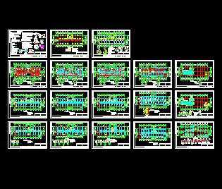 ĳ��ܽṹ�칫¥ʩ��ͼ