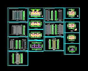 ĳ�߲��ʽסլ¥����ʩ��ͼ