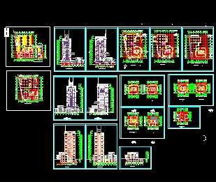 ĳ�ۺ��Ը߲�칫¥����ʩ��ͼ