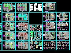 ĳ��ܼ���ǽ��ҵ�ۺ�¥�ṹʩ��ͼ