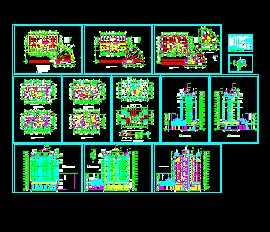 ĳ�߲�סլ����ʩ��ͼ