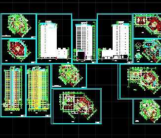 ĳ�߲�סլ¥����ʩ��ͼ