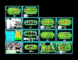 ĳ��ܽṹ�칫¥ʩ��ͼ