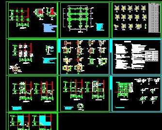 ĳ�����ܽṹ�칫��ʩ��ͼ