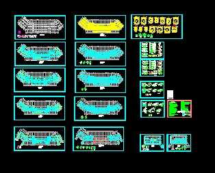 ĳ��ҵ�ۺ�¥��ܽṹʩ��ͼ