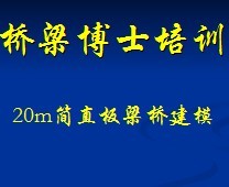 ������ʿ��ѵ-20m��ֱ�����Ž�ģ