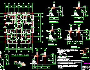 ĳ���סլ¥�ṹʩ��ͼ