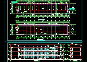 ĳСѧ��ѧ¥����ʩ��ͼ