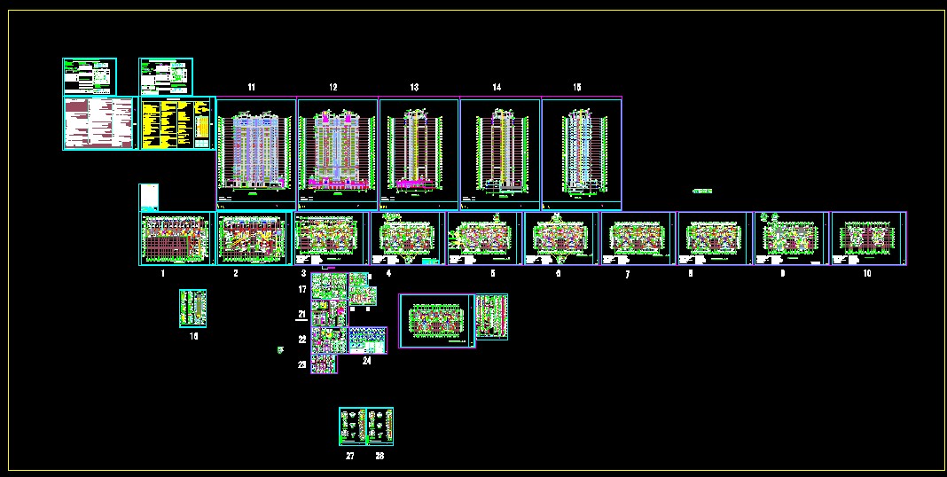 24��߲�סլ¥����ʩ��ͼ