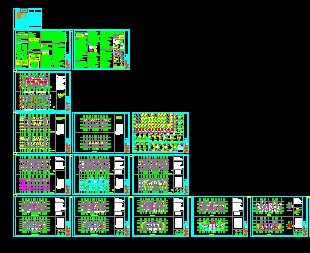 ĳ�߲�סլ¥ʩ��ͼ�������ṹ��ˮ��ů��