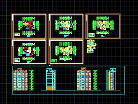 ĳ��ʽС�߲�סլ¥����ʩ��ͼ