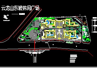 ĳ���й㳡���ƽ��ͼ