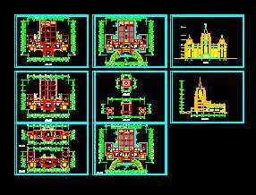 ĳѧУ��ѧ¥����ʩ��ͼ