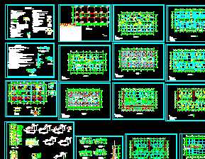 ĳС�߲�סլ�ṹʩ��ͼ