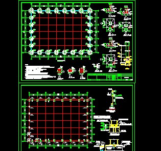 30�׵�����ʽ�ּܽṹʩ��ͼ